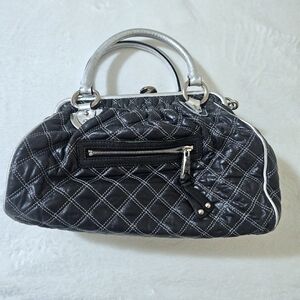 Marc by Marc Jacobs Resort Collection Stam Black Leather + Silver Chain